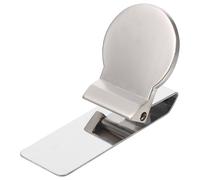 BESPORTBLE Money Clip Metal Note Clamp Lightweight Design, Suitable for Office and Business Use, Sturdy Clip for Cash and Credit Cards