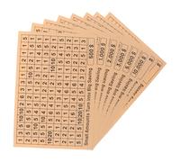 Besportble Money Saving Challenge Stickers 8 Sheets Self-Adhesive Savings Tracker for Piggy Bank Budget Planner Financial Chart for Adults and Kids