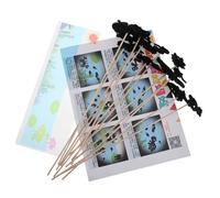 BESPORTBLE Montessori Shadow Puppets Board Game for Kindergarten Light and Shadow Activities Creative Animal Family Storytelling Kit for Interactive Learning and Imaginative Play