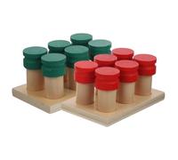 BESPORTBLE Montessori Smell Sensory Bottle Educational Box for Motor Skills Training Safe and Flavor Recognition for Learning Activities