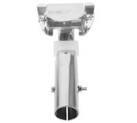 BESPORTBLE Mop Bar Clamp Adapter for Dorm Hotel Ergonomic Chuck for Easy Use Compatible with Bathroom Mop Poles Lightweight Stainless Steel
