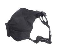 BESPORTBLE Multi-Function Pet Eye Mask in Black Nylon for Dog Anxiety Reduction and Outdoor Use