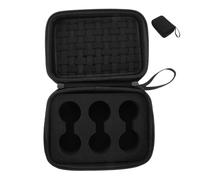 BESPORTBLE Multi Functional Golf Organizer Pouch Eva Heat Pressed Protective Case for Golf Balls and Accessories Compact Sturdy Storage Box for Travel and Home Use