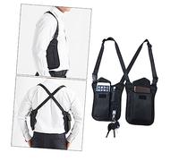 BESPORTBLE Multi-Purpose Armpit Bag Nylon Shoulder Bag Telescopic Fastener Hidden Underarm for Men Women
