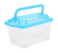 BESPORTBLE Multi-use Pet Transport Box Aquarium Turtle Box Fish Tank Reptile Travel Snake Portable Container Plastic