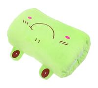 BESPORTBLE Multifunction Cartoon Frog Hand Warmer Pillow Plush Stuffed Cushion for Office School Use Soft Plush Throw Cushion to Keep Hands Warm in Cold Weather for Friends