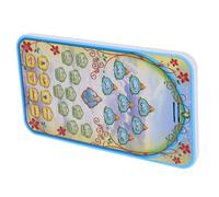 BESPORTBLE Multifunctional Arabic Learning Machine for Early Education with Electronic Reader Blue Educational Tablet for Language and Alphabet Development