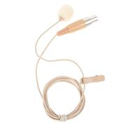 BESPORTBLE Multipurpose Small Clip-on Lapel Microphone with 3-pin Xlr Connector, Condenser Interview Mic for Vlogging, Recording, and Lectures, Portable Lavalier Mic for Streaming and Speech