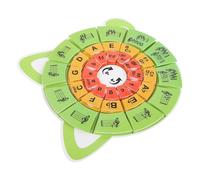 BESPORTBLE Music Education Tools Piano Note Recognition Cards for Beginners Circle of Fifths Puzzle Rhythm Flashcards for Interactive Music Teaching Materials for Piano Learners