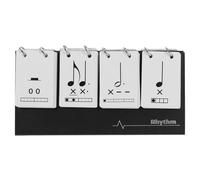 BESPORTBLE Music Theory Rhythm Flashcards Rhythm Learning Cards for Boys and Girls Students Music Education Tools