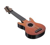 BESPORTBLE Musical Enlightenment Guitar Model Simulated Electric Ukulele for Early Educational Musical Instrument for Boys Encourages Rhythm Auditory Skills