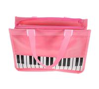 BESPORTBLE Musical Score Pouch Storage Bag for Music Sheets Handbag Sheet Music Holder Perfect for Rehearsals and Performances