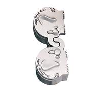 BESPORTBLE My First Curl and Tooth Keepsake Box Elephant Shape Silver Zinc Alloy Baby Storage Box for Long-Term Tooth and Curl Storage Suitable for Christmas and New Year