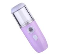 BESPORTBLE Nano Facial Mister and Mini Face Steamer Portable USB Rechargeable Cool Mist Humidifier for Hydrating Skin Care and Moisturizing Beauty at Home Or Travel in Purple