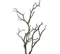 BESPORTBLE Nativity Decor 3pcs Artificial Antler Dried Tree Branches Witch Antler Dried Tree Twig Stems for Vase DIY Crafts Wedding Party Home Decoration Green Artificial Plants