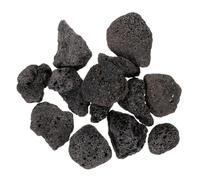 BESPORTBLE Natural Black Lava Rocks 250g, 2-4cm Volcanic Stones Pebbles for Aquarium Fish Tank Decoration, Garden Plant Pot Drainage & Fire Pit Landscape, Porous Mineral Rock for Aquascaping