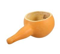 BESPORTBLE Natural Chinese Gourd Water Ladle Bathing Scoop Handmade Wooden Shower Water Ladle for Bathroom and Kitchen Use Length 19-28cm Diameter 12-16cm Traditional Bath Random Style