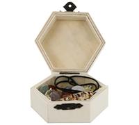BESPORTBLE Natural Crystal Agate Heart Pendant Set with Seven Chakra Rough Stones - Healing Stones for Meditation, Box Included, Suitable for Spiritual and Home Decor