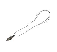 BESPORTBLE Natural Labradorite Pendant Necklace Retro Stone Accessory with Strap Stylish Jewelry for Various Occasions Unique Texture for Men and Women Elegant Choice