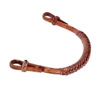 BESPORTBLE Natural Rattan Replacement Teapot Handle 10-13cm Brown Patterned Grip for Ceramic Chinese and Japanese Tea Kettle Anti-Scald Tea Pot Handle Replacement for Stove Top Kettle