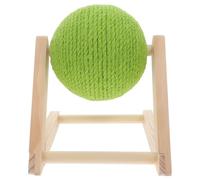 BESPORTBLE Natural Sisal Cat Scratching Ball Interactive Scratch for Indoor Pets Handwrapped Durable Sisal Rope Encourages Active Play and Furniture Protection