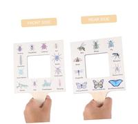 BESPORTBLE Nature Guide Finder Frame Large Wood Craft Insect Viewer for Outdoor Exploration Educational Tool for Nature Observation and Identification