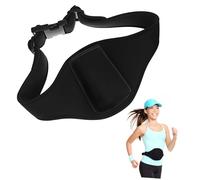 BESPORTBLE Neoprene Mic Belt Pouch Microphone Holder with Buckle Adjustable Fitness Instructor Theatre Waist Pocket Large Capacity