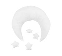 BESPORTBLE Newborn Photography Prop Set with Star Moon Posing Pillows Soft Material for Milestone Photoshoots Gender Neutral Photo Props for Studio and Home Use