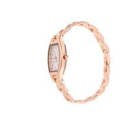 BESPORTBLE Noble Simple Quartz Watch for Lady Elegant Gold Strap White Faced Dial for Business Women's Watches