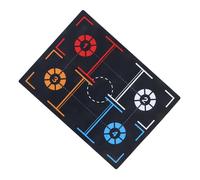 BESPORTBLE Non-Slip Basketball Footstep Training Mat Shock Absorbing Silent Dribble Trainer Indoor Court Simulation for Youth and Adult Skill Development