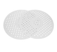 BESPORTBLE Non Slip Rubber Dish Drying Mat 2 Pack Round Sink Protector for Kitchen Counter and Bar with Easy Roll Up Storage 12 Inch Diameter