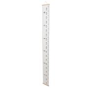 BESPORTBLE Nordic Style Growth Chart Canvas Ruler for Boys Height Measuring Tape with Centimeter Scale Hanging Wall Decor for Nursery Bedroom Office Store Easy to Install