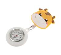 BESPORTBLE Nurse Fob Watch Retractable Hook Cartoon Design Pocket Watch Lightweight for Professionals Easy to Attach Fun Style for Nurses