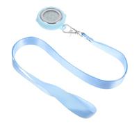 BESPORTBLE Nurse Watches for Women Silicone Key Buckle Watch with Keychain Electronic Digital Stopwatch Precision Movement Convenient to Carry for Hospital Nurse's Week Random Color