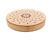 BESPORTBLE Ocean Rain Drum Ethnic Percussion Instrument Small Handheld Stream Sound Drum with Water Drop Effect for Outdoor Relaxation and Meditation Natural Sound Instrument