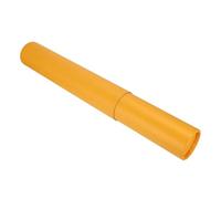 BESPORTBLE Orange Poster Tube with Adjustable Strap, Telescopic Storage | Paper Cylinder for Posters and Scrolls, Slim Long Design, Classroom or Library Archive Use