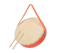 BESPORTBLE Orff Wooden Snare Drum for Musical Instrument for Preschool Music Classes and Family Hand Drum for Rhythm Learning Social Skills Parent Bonding Early Music Development