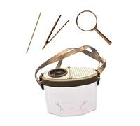 BESPORTBLE Outdoor Adventure Kit for Insect Observation with Magnifying Glass Educational Explorer Tools for Biological Study Camping Travel and School Experiments