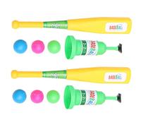 BESPORTBLE Outdoor Baseball for Bats Balls Automatic Pitching Machines Safe Portable Sports Training Equipment for and Athletic Development Random Color