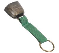 BESPORTBLE Outdoor Hiking Bell Metal Hanging Bear Alarm Bell Military Green Strap for Backpack Camping and Outdoor Sports