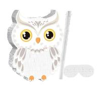 BESPORTBLE Owl with Stick and Blindfold Safe Birthday Party Game Decoration Cute Forest Animal Design for Jungle Halloween Shower Celebrations