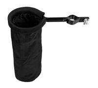 BESPORTBLE Oxford Fabric Drumstick Holder Bag for Drum Kit, Black Drumstick Container with Single Screw Fixing, Portable Percussion Mallet Storage Pouch for Drummers
