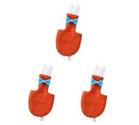 BESPORTBLE Pack of 3 Parrot Parrot Costume Clothing for Pet Pilot Clothing Conure Flight Suit Inflatable Carnival Prizes Pet Flying Costume Parakeet Small Braces