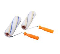 BESPORTBLE Paint Roller Brush 2pcs Set with Polyester Lint-Free Bristles 9-inch Wall Paint Rollers for Professional Use in Office and Room