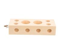 BESPORTBLE Parrot Chewing Toy Bird Wooden Block Small Bird Bite Toy Parrot Teeth Grinding Toy Multi-purpose Toy
