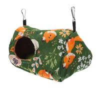 BESPORTBLE Parrot Hammock for Birds Soft Hanging Nest Warm Cartoon Design Bird Bed for Canaries Parakeets and Other Pets for High Places and Festive Decor