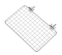 BESPORTBLE Parrot Perch Stand Bird Cage Rest Platform Stainless Steel Mesh Bird Holder