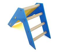 BESPORTBLE Parrot Skill Training Slide Ladder Interactive Educational Climbing Toy for Parakeets Cockatiels and Birds Promotes Balance and Coordination Through Play