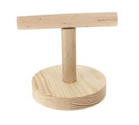 BESPORTBLE Parrot Stand Cage Hummingbird Hamster Play Parrots Budgie Parrot Grinding Stick Hammock Birds Feeder Parakeets Conures Parrot Perches Bird Perch Bird Resting Perch Wood Khaki