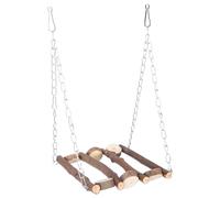 BESPORTBLE Parrot Swing Pet Bird Bird Netting Aviary Cage Window Bird Feeder Bird Stand Bird Bath Birds Chicken Feeder Parrots Swings Bird Parakeet Bird Hammock Bell Hamster Wooden